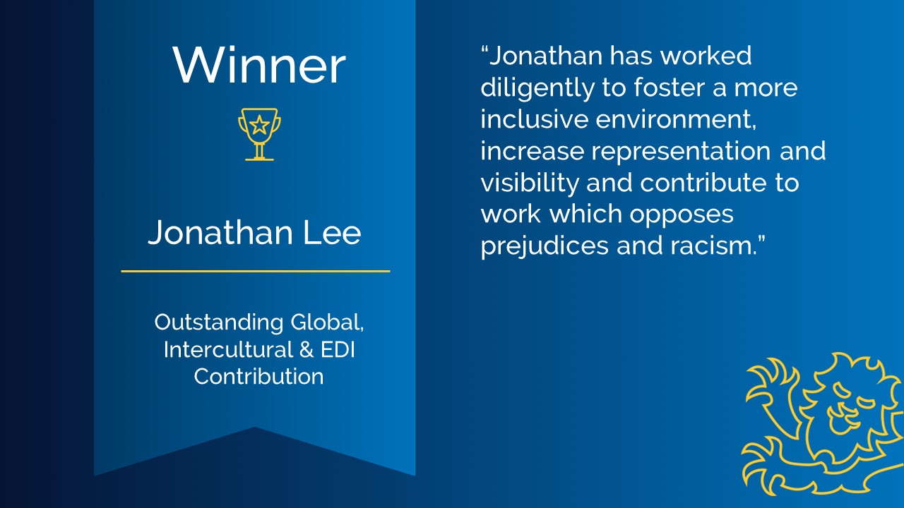 Winner: Jonathan Lee
